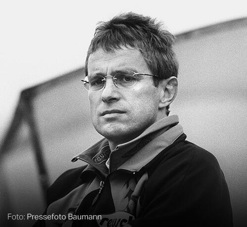 Ralf Rangnick - Cheftrainer vom SSV Reutlingen von 1995-97