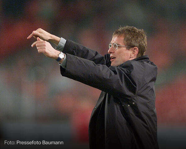 Ralf Rangnick als Cheftrainer vom VfB Stuttgart