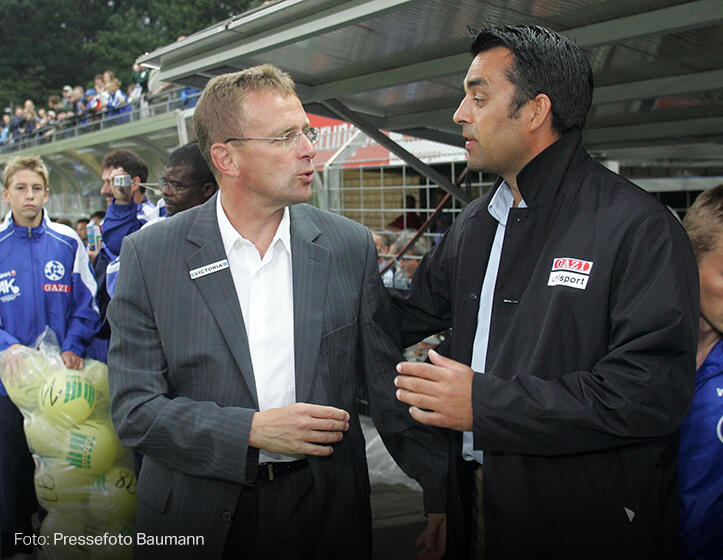 Ralf Rangnick, Trainer vom FC Schalke 04, 2005