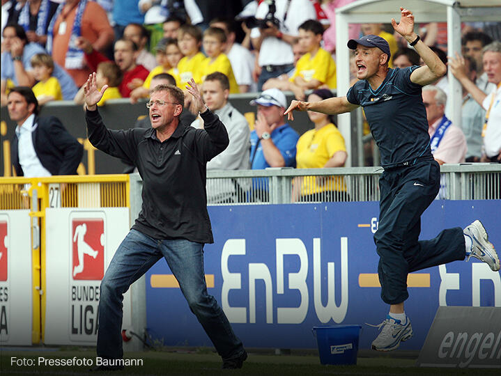 Ralf Rangnick, Cheftrainer der TSG 1899 Hoffenheim, 2008