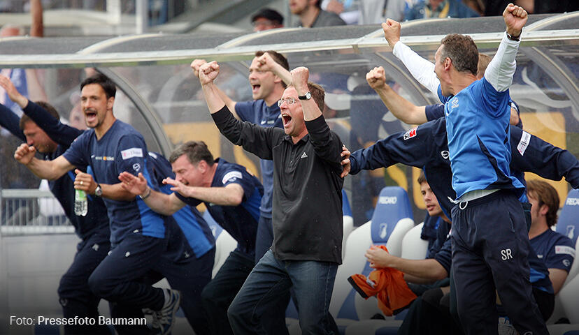 Ralf Rangnick, Cheftrainer der TSG 1899 Hoffenheim, 2008
