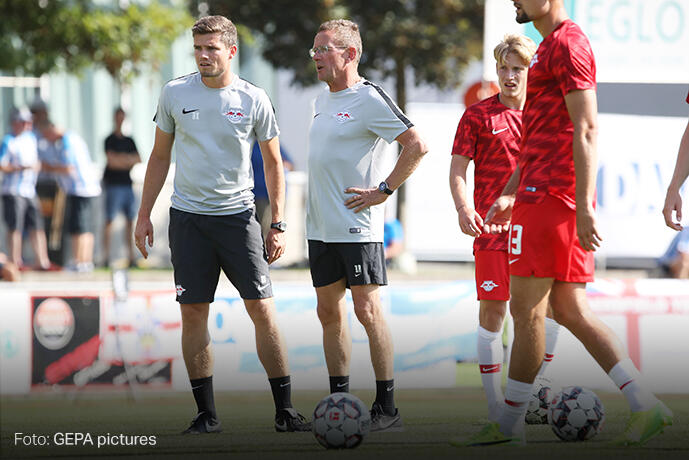 Ralf Rangnick, Cheftrainer von Rasenballsport Leipzig, 2018