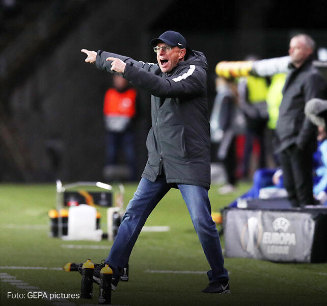 Ralf Rangnick, Cheftrainer und Sportdirektor von Rasenballsport Leipzig, 2018