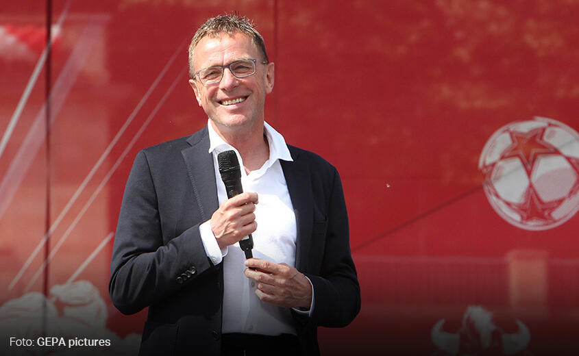 Ralf Rangnick, Cheftrainer und Sportdirektor von Rasenballsport Leipzig, 2019