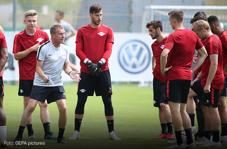 Ralf Rangnick, Cheftrainer von Rasenballsport Leipzig, 2018